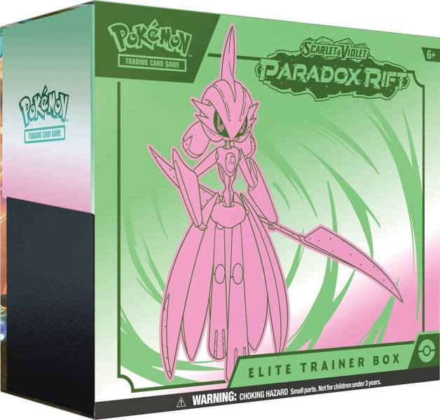 Pokemon TCG: Scarlet & Violet Paradox Rift - Iron Valiant Elite Trainer Box