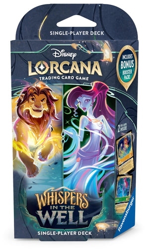Whispers in the Well - Starter Deck (Amber & Emerald) *PreOrder for 07 Nov*