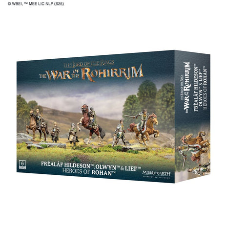 Frealaf Hildeson, Olwyn & Lief. Heroes of Rohan *PREORDER FOR 04 OCT*