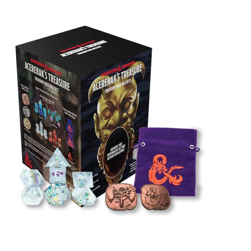 D&D Acererak's Treasure Pack Dice Sets