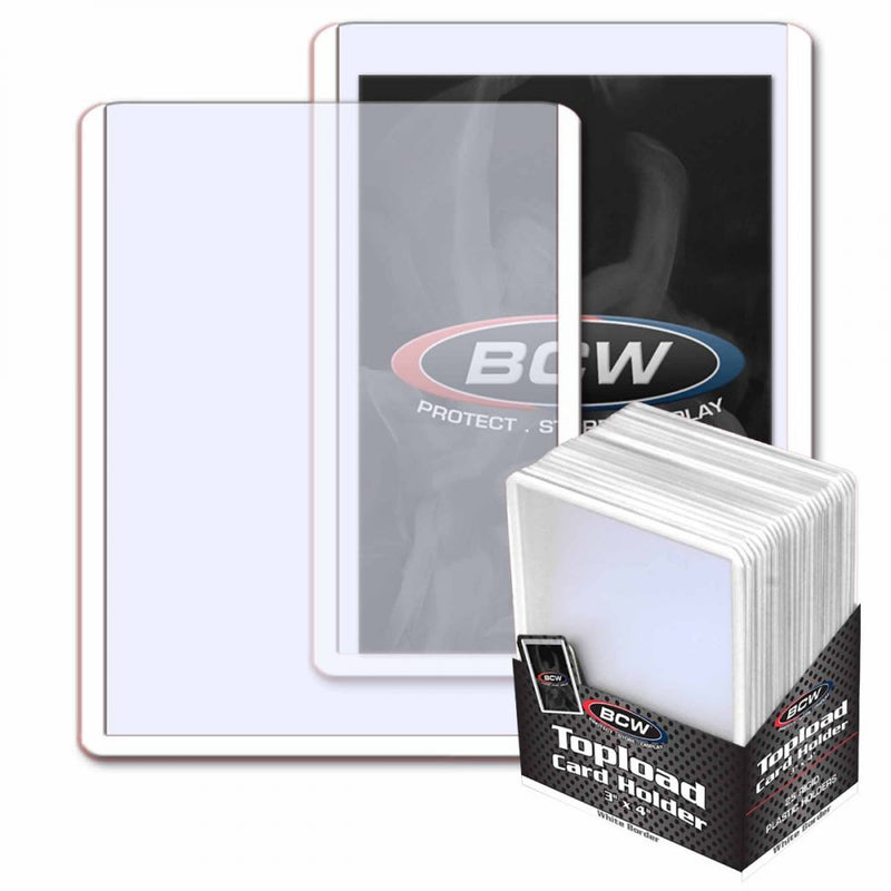 BCW Topload Card Holder 3" x 4" - Standard (20pt.)