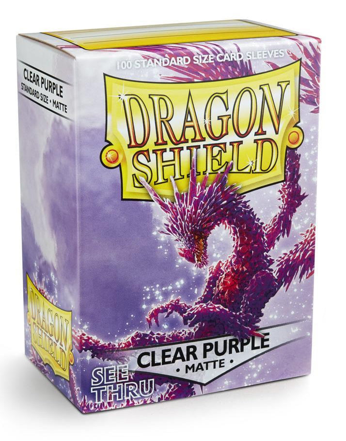 Dragon Shield Sleeves: Matte See Thru - 100
