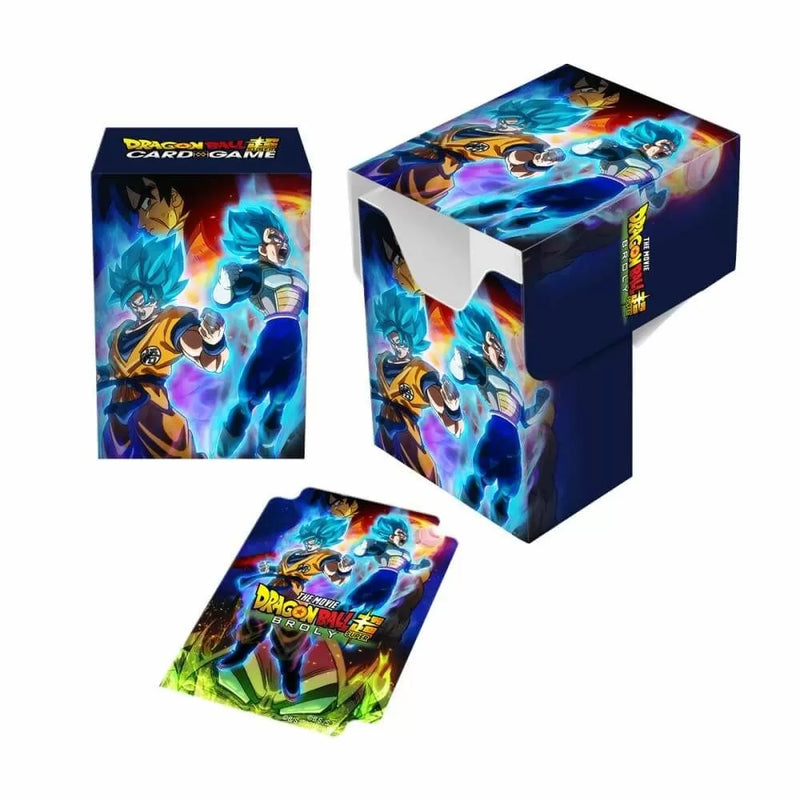 Ultra Pro Dragon Ball Super Deck Box - Goku, Vegeta, and Broly