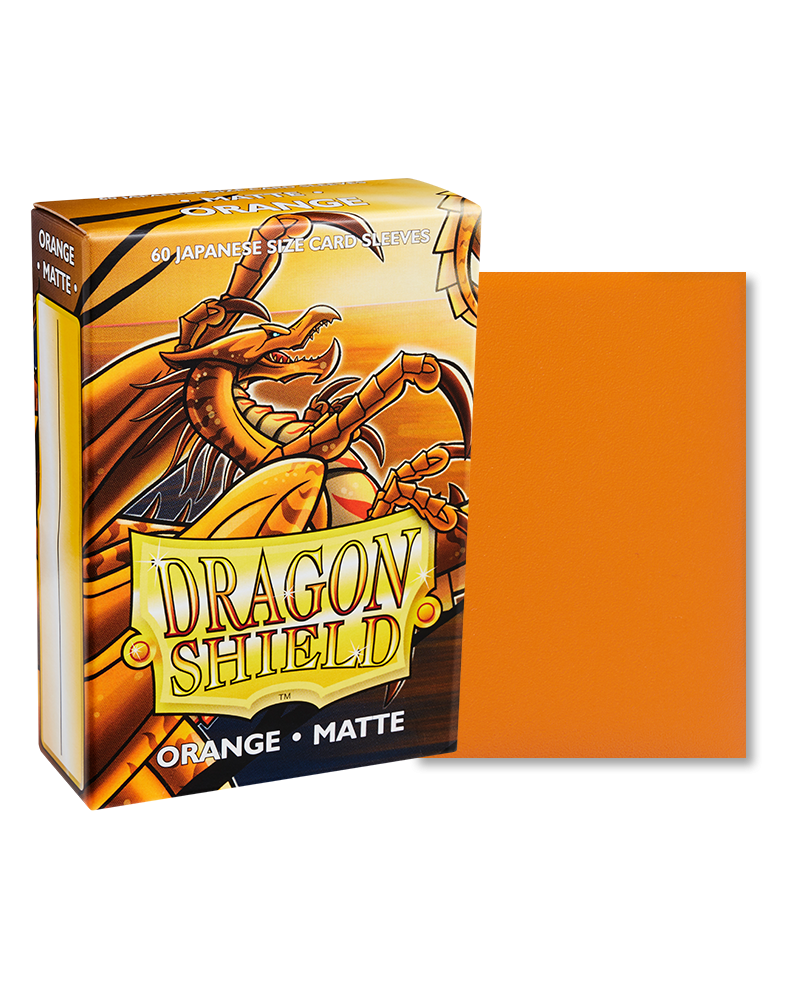 Dragon Shield Sleeves: Matte Japanese Size - 60