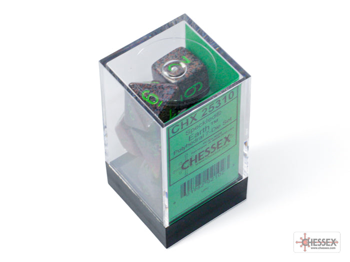 Chessex Speckled Earth Polyhedral 7-Dice Set (CHX 25310)