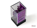 Chessex Vortex Purple/Gold Polyhedral 7-Die Set (CHX 27437)