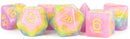 MDG Resin Poly Dice Set - Pastel Fairy Dice