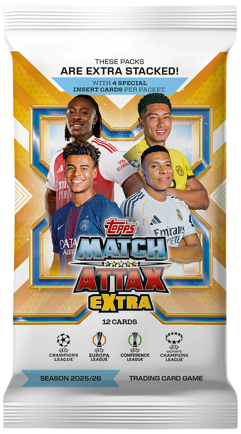 Topps Match Attax: EXTRA Champions League 2025/2026 Edition Booster Pack