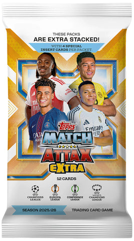 Topps Match Attax: EXTRA Champions League 2025/2026 Edition Booster Pack