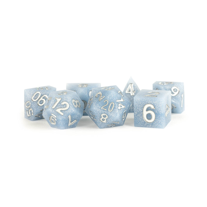 MDG Silicone Poly Dice Set - Glacial Debris