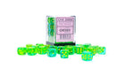 Chessex Translucent Green-Teal/Yellow Polyhedral 7-Die Set (CHX 26466)