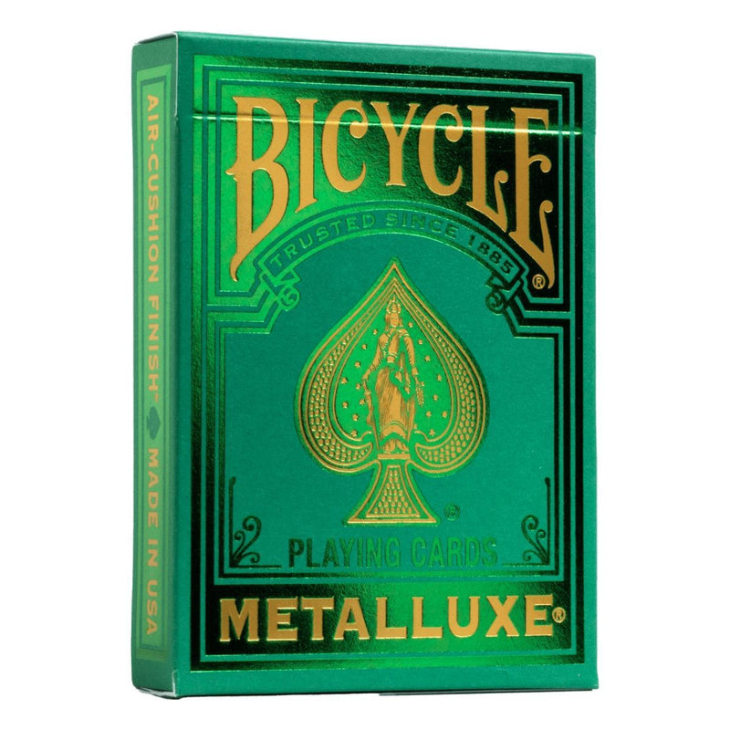 Bicycle Playing Cards: Metalluxe Green