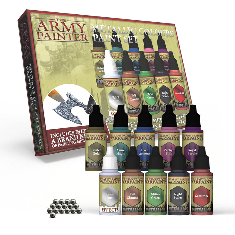The Army Painter - Metallic Colours Paint Set