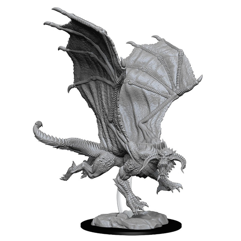 D&D Nolzur's Marvelous Miniatures Young Black Dragon
