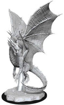 D&D Nolzur's Marvelous Miniatures Young Silver Dragon