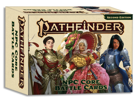 Pathfinder 2nd Edition Accessories: NPC Core Battle Cards