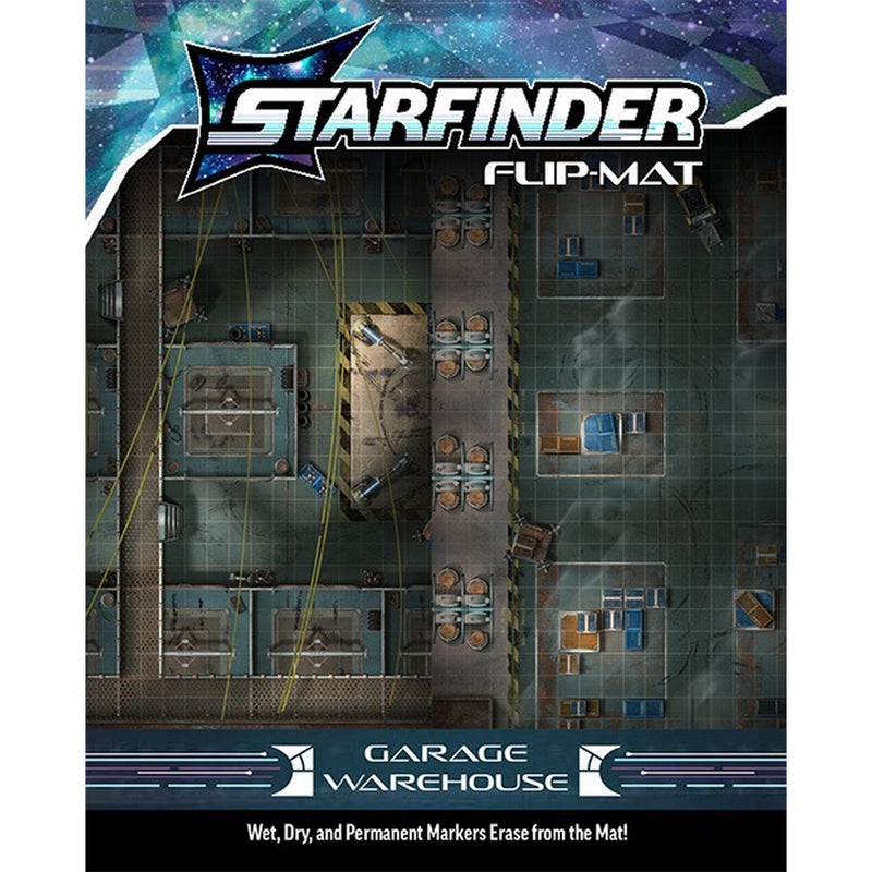 Starfinder Flip-Mat: Garage Warehouse