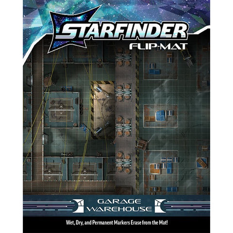 Starfinder Flip-Mat: Garage Warehouse