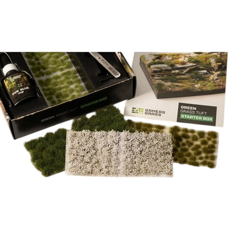 Gamers Grass - Grass Tuft Starter Box - Green Grass