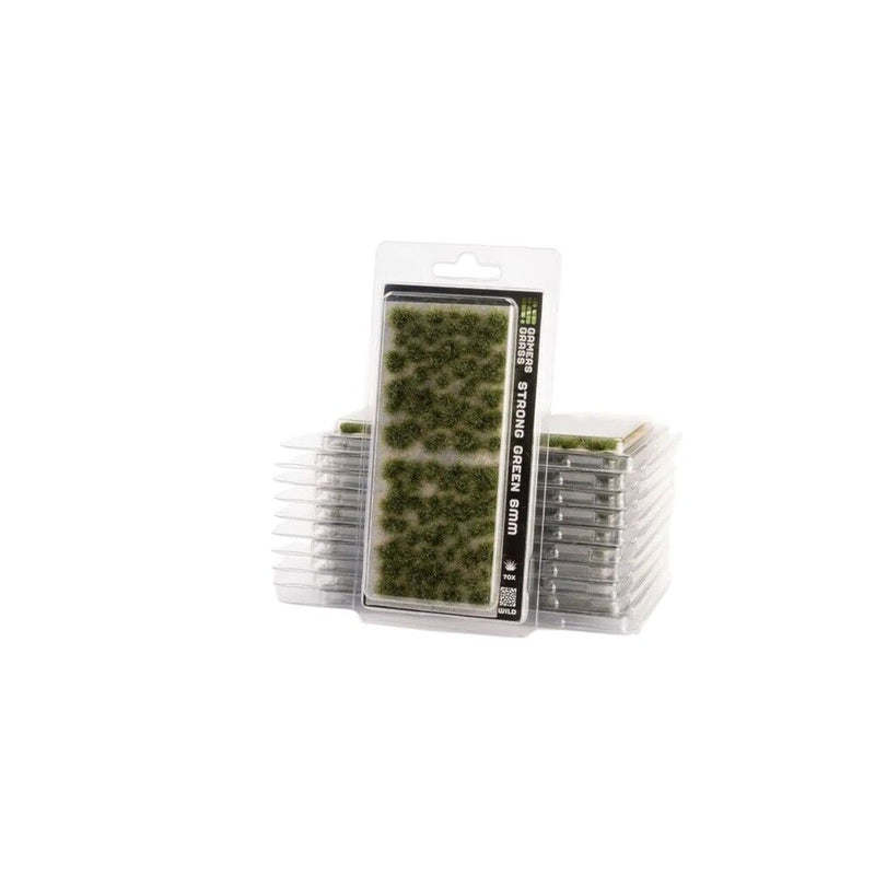 Gamers Grass - Grass Tufts - Strong Green 6mm - Wild