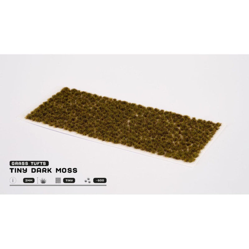 Gamers Grass - Grass Tufts - Tiny Dark Moss