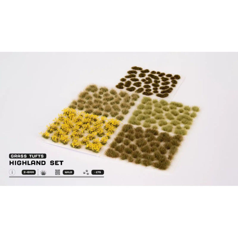 Gamers Grass - Tuft Sets - Highland Set