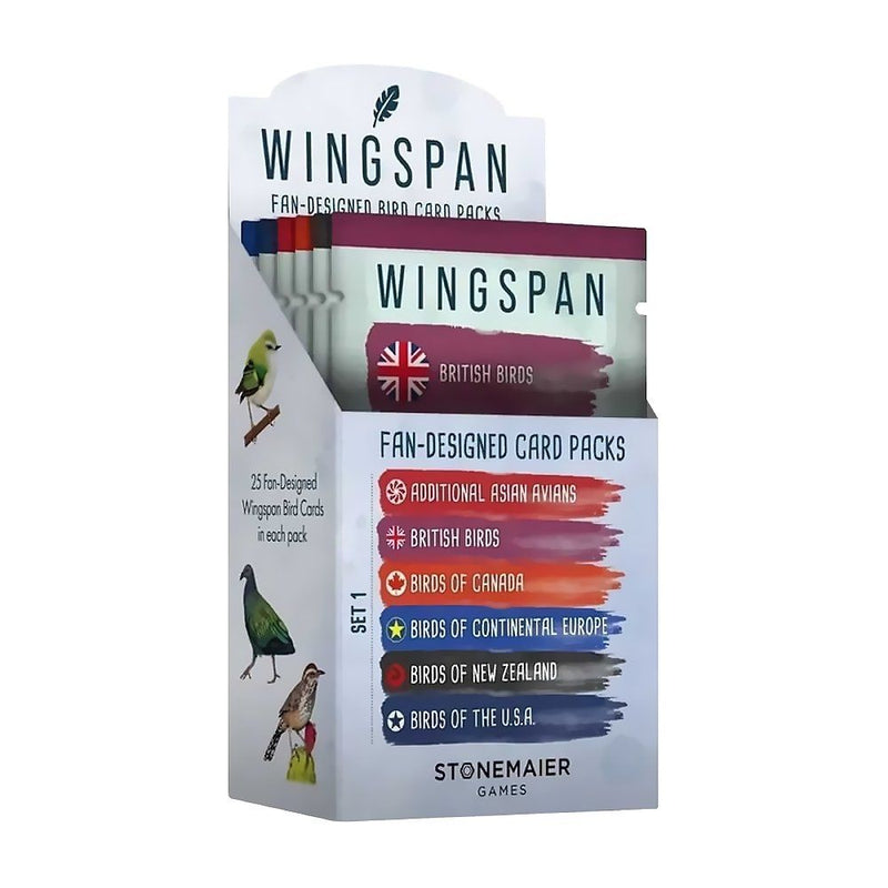 Wingspan: Fan-Designed Bird Card Packs, Set 1