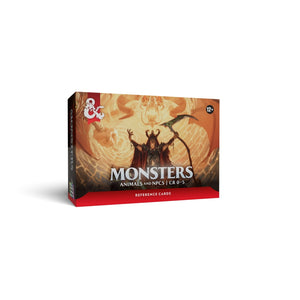 D&D Reference Cards - Monsters: Animals and NPCs *PREORDER for 18 AUGUST*