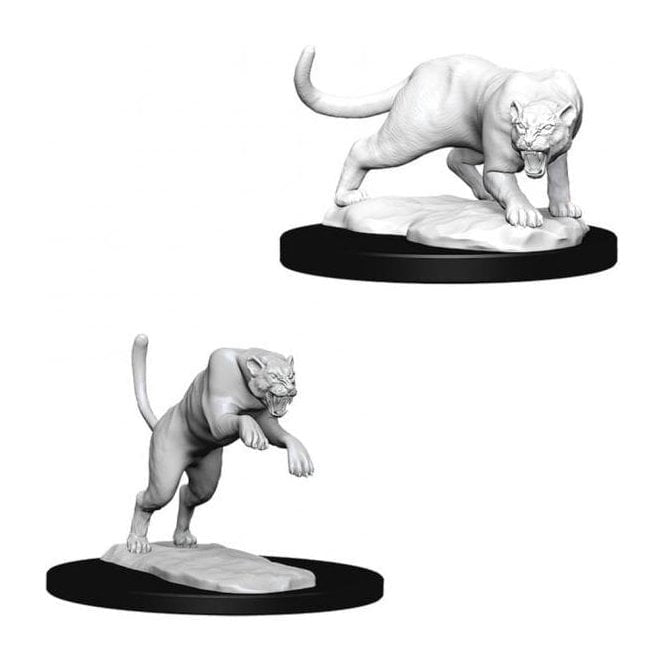 D&D Nolzur's Marvelous Miniatures: Panther & Leopard