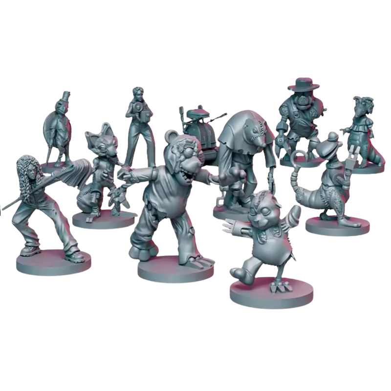Final Girl Bad Times at Buddyland Miniatures