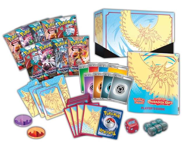 Pokemon TCG: Scarlet & Violet – Roaring Moon Elite Trainer Box