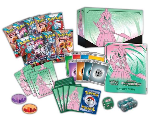 Pokemon TCG: Scarlet & Violet Paradox Rift - Iron Valiant Elite Trainer Box