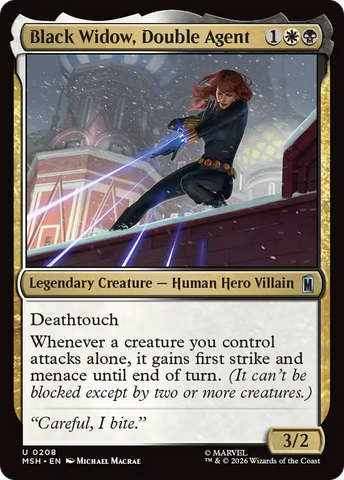 Black Widow, Double Agent [Marvel Super Heroes]