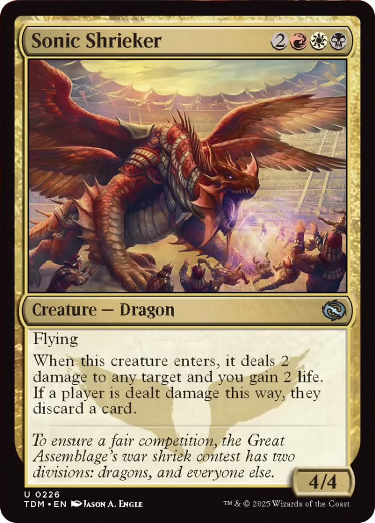 Sonic Shrieker [Tarkir: Dragonstorm]