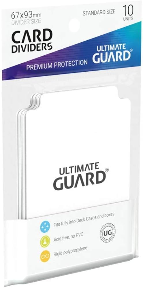 Ultimate Guard Card Dividers (10) - Standard Size