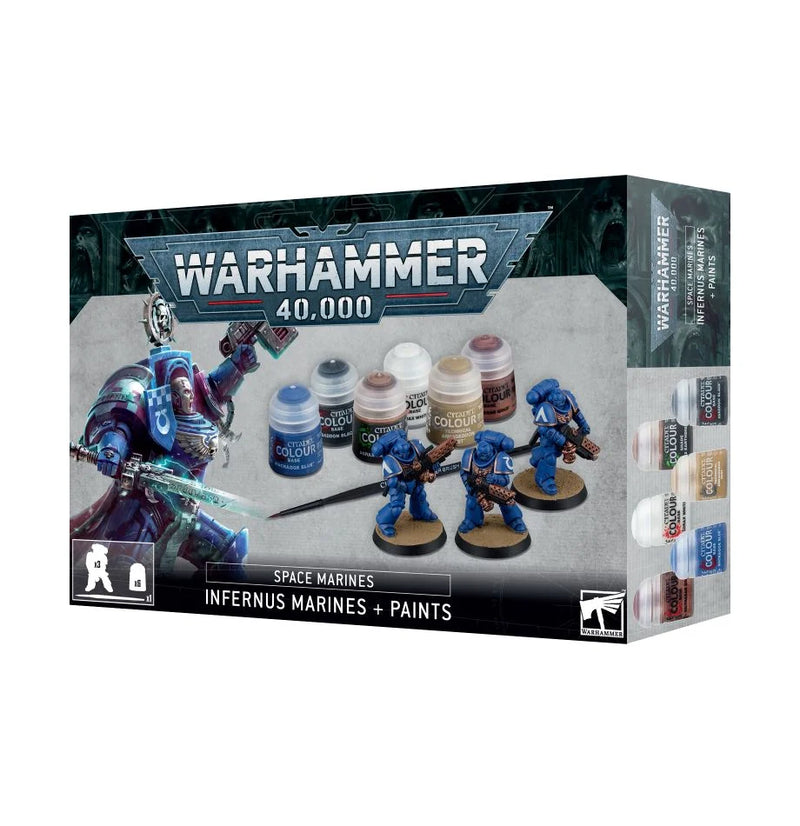 Warhammer 40,000: Infernus Marines + Paint Set