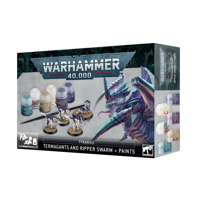 Warhammer 40,000: Termagants and Ripper Swarm + Paint Set