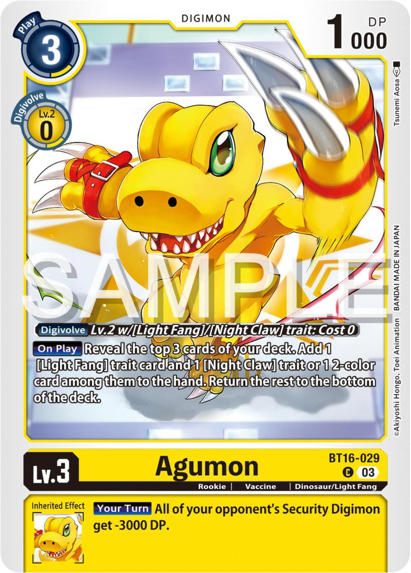 Agumon [BT16-029] [Beginning Observer]