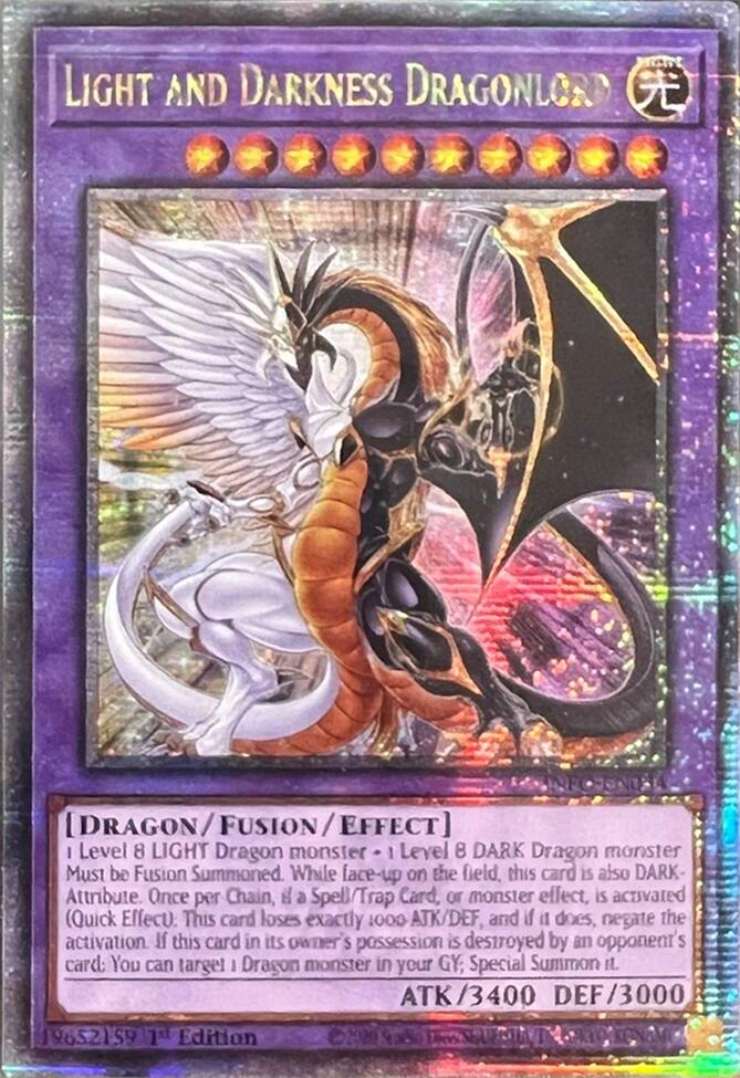 Light and Darkness Dragonlord (Quarter Century Secret Rare) [INFO-EN03
