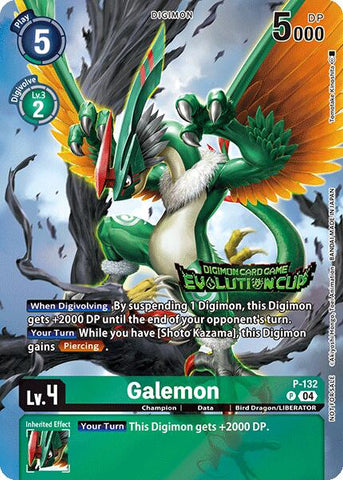Galemon [P-132] (2024 Evolution Cup) [Promotional Cards]