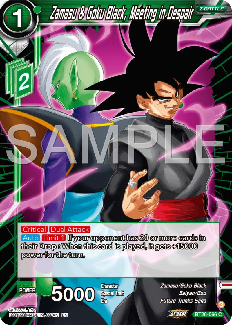 Zamasu & Goku Black, Meeting in Despair (BT26-066) [Ultimate Advent]