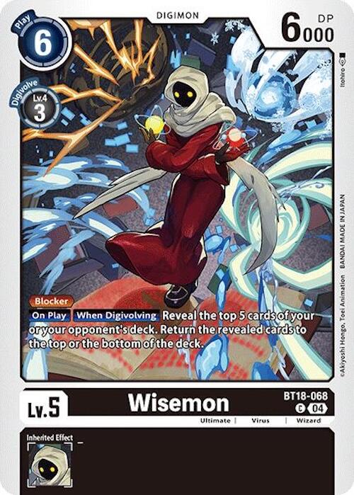 Wisemon [BT18-068] [Release Special Booster Ver.2.0]