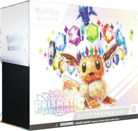 Scarlet & Violet: Prismatic Evolutions - Elite Trainer Box (Max 1 per person)