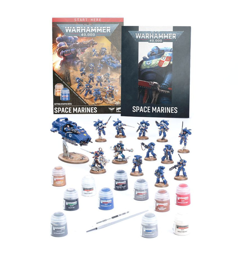 Warhammer 40,000 Getting Started with Space Marines *PREORDER FOR JULY 25*