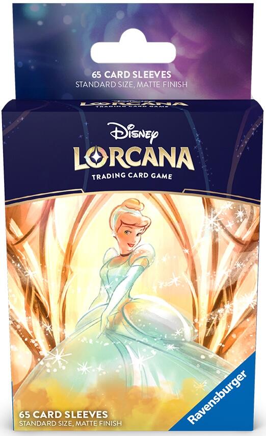 Disney Lorcana: Card Sleeves (Cinderella / 65-Pack) *PreOrder for 07 March*