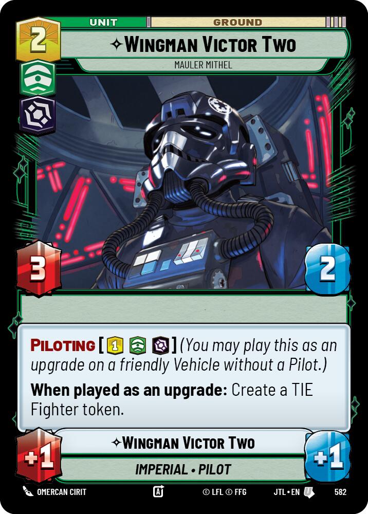 Wingman Victor Two - Mauler Mithel (Foil) (582) [Jump to Lightspeed]