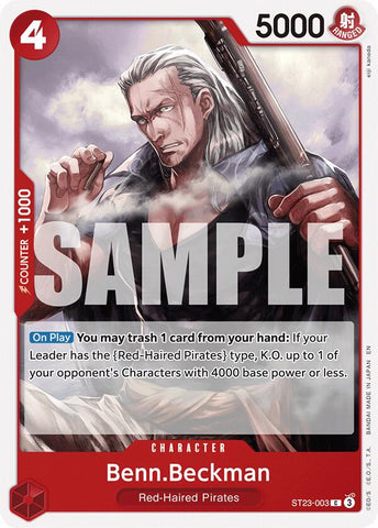 Benn.Beckman [Starter Deck: Red Shanks]