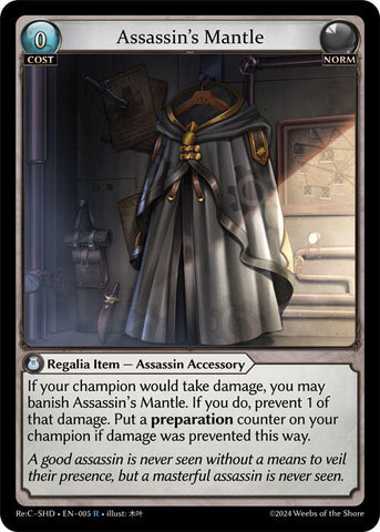 Assassin's Mantle (005) [Tristan Re:Collection, Shadowdancer Lite]