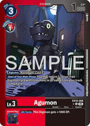 Agumon [EX10-006] (Limited Foil) [Sinister Order]