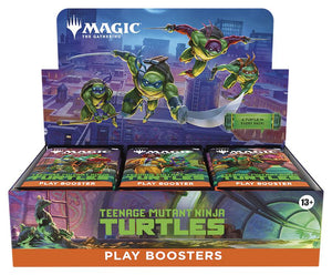 Teenage Mutant Ninja Turtles - Play Booster Display *PREORDER for 27 FEB* (Max 3 per person)